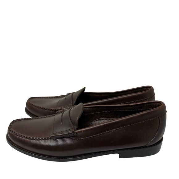J Crew Camden Loafers Mens 11 Brown Leather Sole Penny Preppy Career BJ009 main image 15